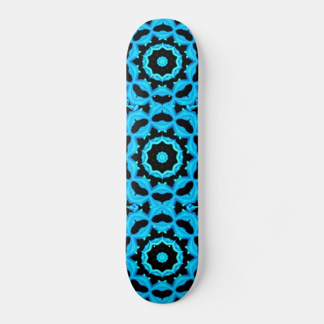 NATURE OCEAN BLUE SKATEBOARD BRÄDA 20 CM (Framsida)