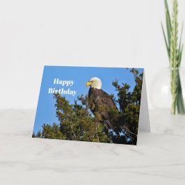 Nature Örn Wildlife Photo Birthday Kort