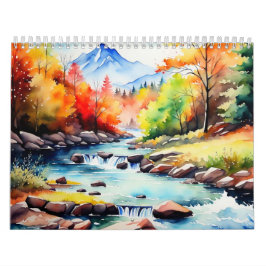 Nature Paintings Calendar Kalender