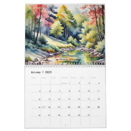 Nature Paintings Calendar Kalender