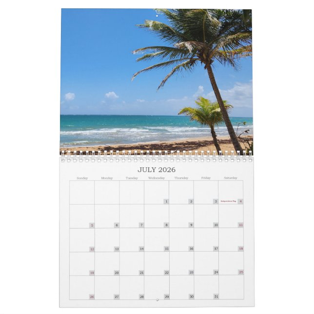 Nature Photo Calendar Kalender (Jul 2026)