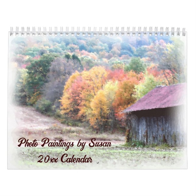 Nature Photo Paintings By Susan Kalender (Omslag)