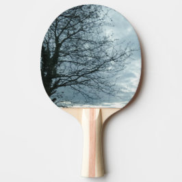 Nature Ping Pong Paddle, Red Rubber Back Pingisracket