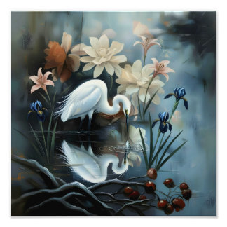 Nature Poetry Collection Fototryck