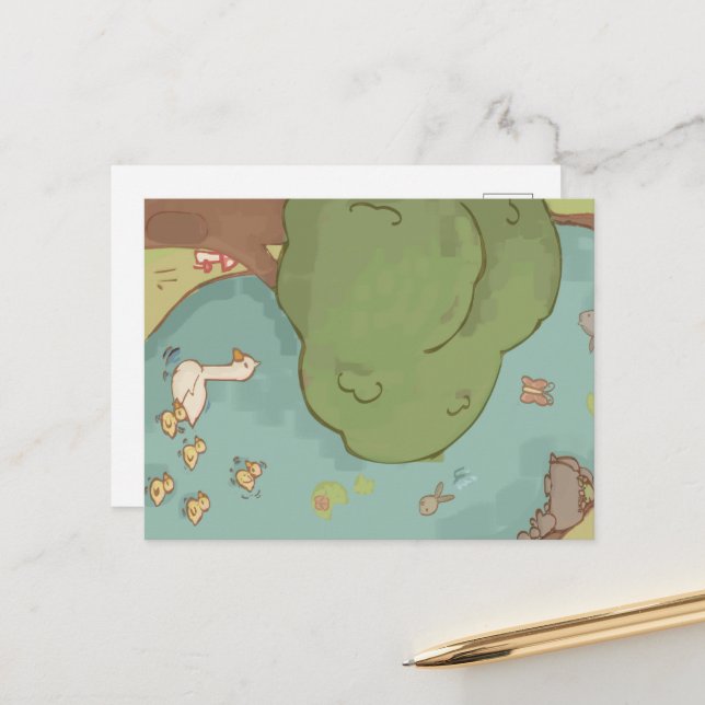 Nature Postcard Vykort (Fram/Back In Situ)