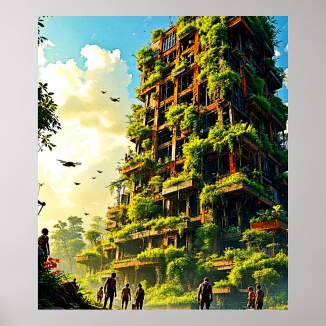 Nature Reclaims Urbanity Poster (Framsidan)