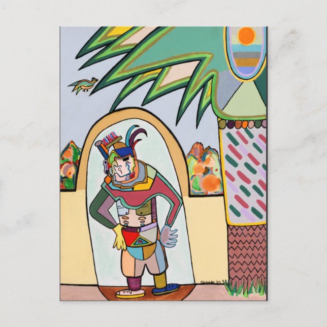 "Nature Scene 2" av Ruchell Alexander Vykort (Framsida)