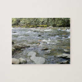 Nature Scene Mountain Stream Pussel
