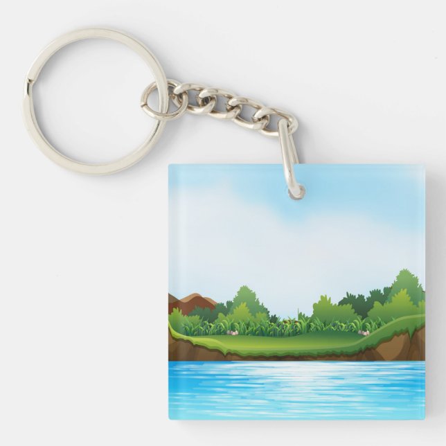 Nature Scenery with River Tank-22805 (Framsidan)