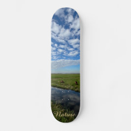 Nature sky mini skateboard bräda 18,5 cm