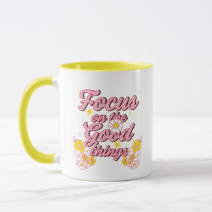 Nature Soul Slogan   Fokus på Bra Sak Mugg