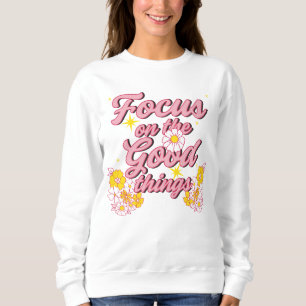 Nature Soul Slogan Fokus på Bra Sak T Shirt
