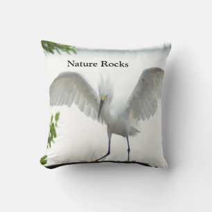 Nature Sten Egret Kudde