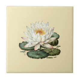Nature Stil Vatten Lily Ceramic Tile Kakelplatta