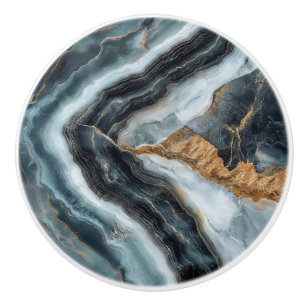 Nature Stone Marble Knopp