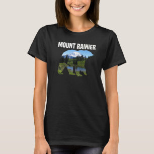 Nature Summer Vacation Mount Rainer nationalpark T Shirt