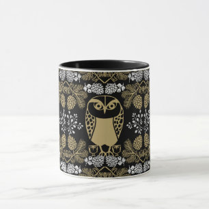 Nature Uggla Folk Art Mugg