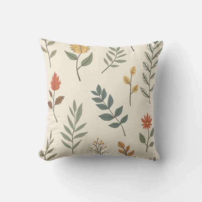 Nature Vintage Throw Pillows Kudde (Framsida)