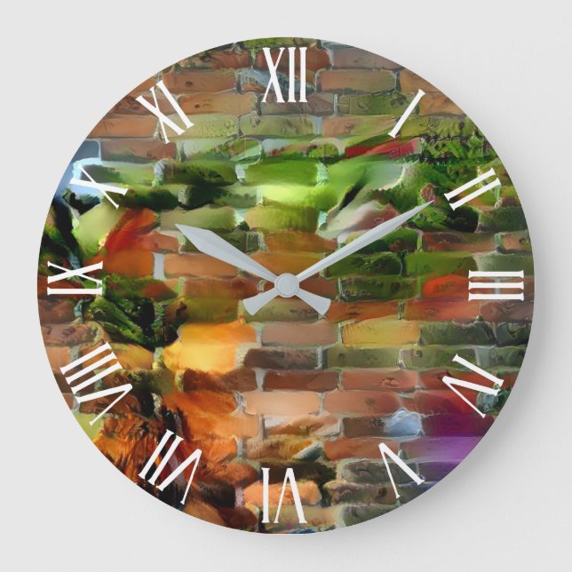 Nature Wall Art Dream Stor Klocka (Framsida)