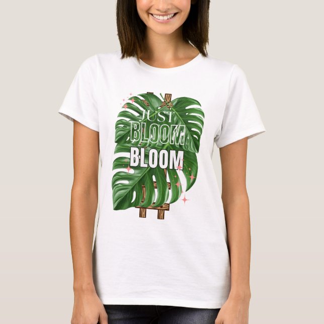 "Naturen är alltid med mig" t-shirt (Framsida)