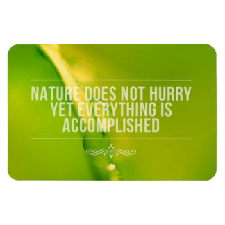 Naturen är inte snabb | Inspirationsoffert Magnet