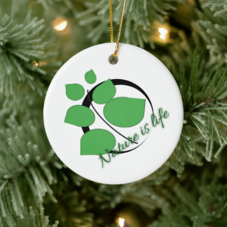 Naturen är livet Ornament