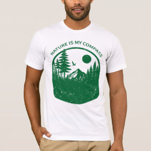 Naturen är min kompass t shirt