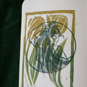 Naturen är min kyrka Druid Goddess Stämpel