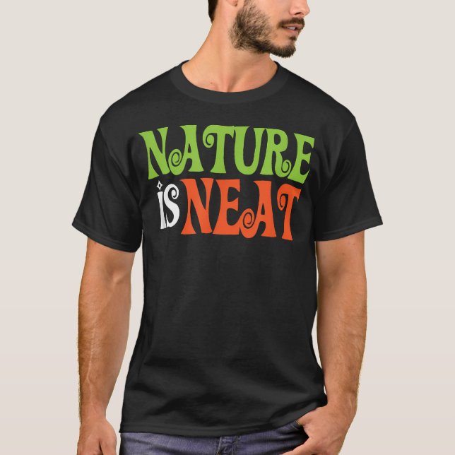 Naturen Är Snygg T Shirt (Framsida)