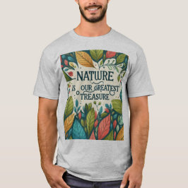 Naturen är vår Underbarare T-Shirt-skatt T Shirt