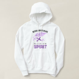 "Naturen bär alltid" blad Hoodie