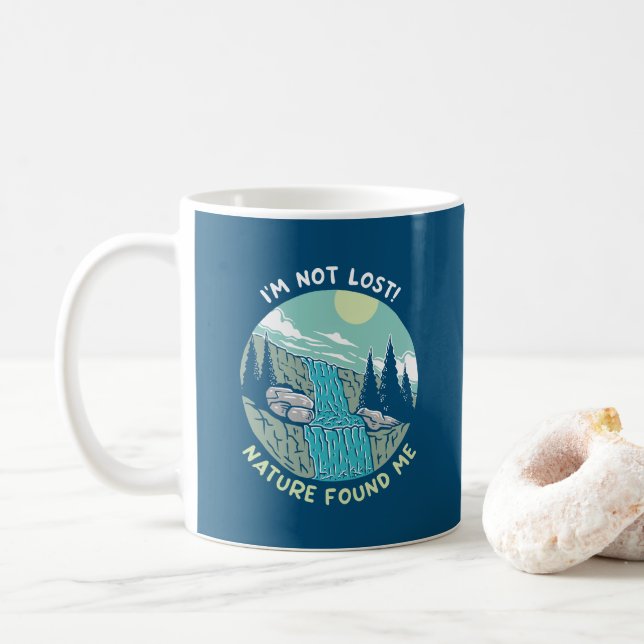 Naturen hittade mig kaffemugg (Med munk)