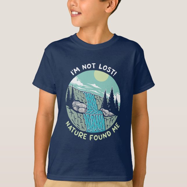 Naturen hittade mig t shirt (Framsida)