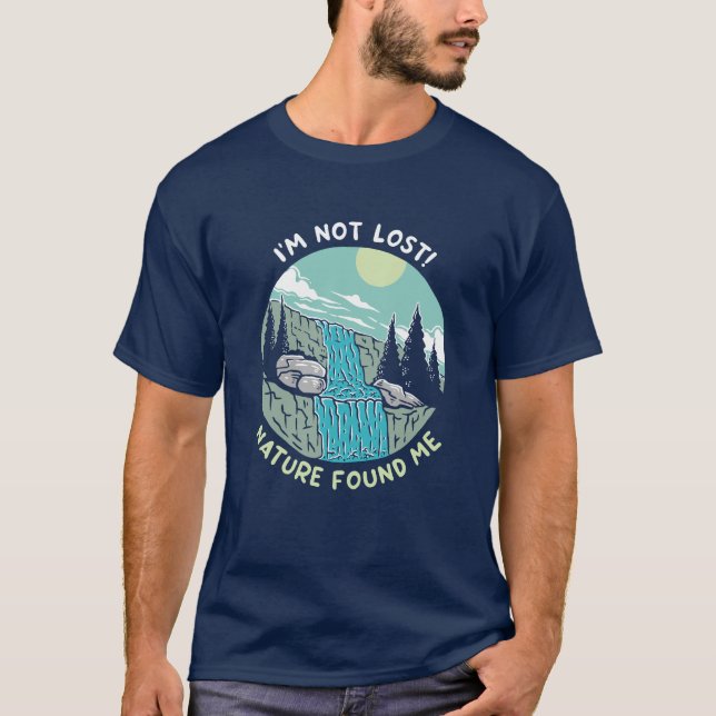 Naturen hittade mig t shirt (Framsida)