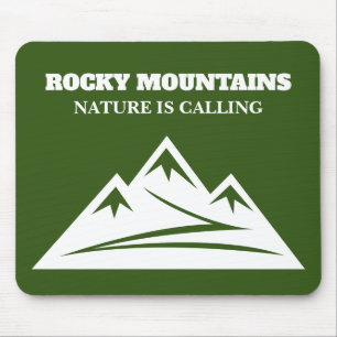 Naturen kallar Rocky mountains för utomhusvandring Musmatta