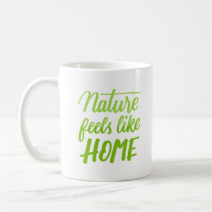 naturen känns hemma kaffemugg