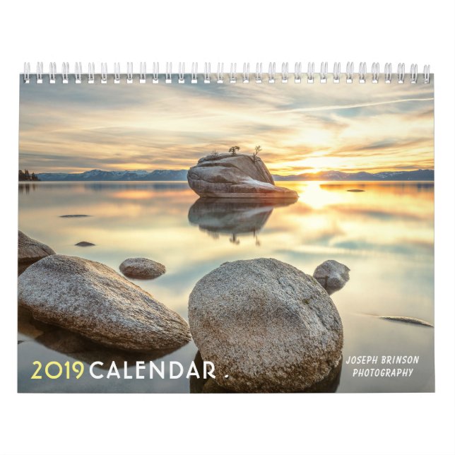 Naturen landskap kalender 2019 (Omslag)