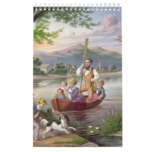 naturen och lustiga utomhus kalender (Omslag)