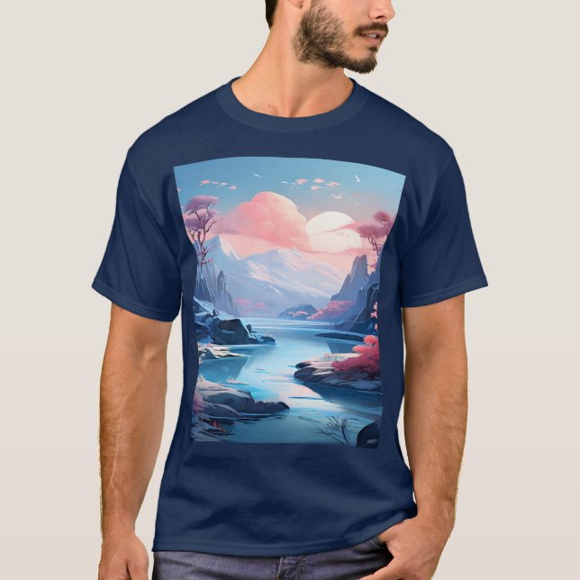 naturen t shirt (Framsida)