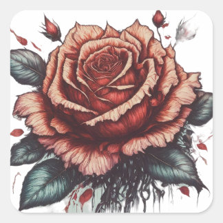 Naturens arv fyrkantigt klistermärke