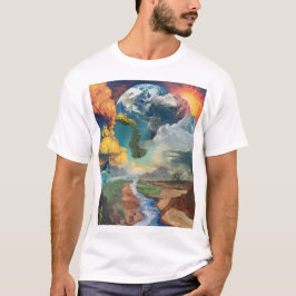 Naturens balans: ett upprop om klimatåtgärder t shirt