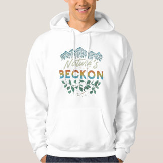Naturens Beckon.trip och äventyr hooded Hoodie