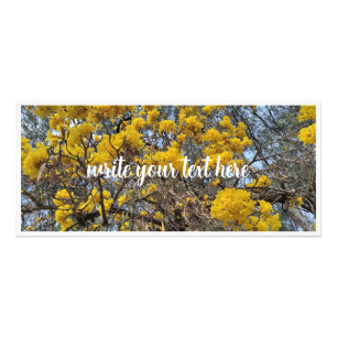 Naturens blomning reklamkort
