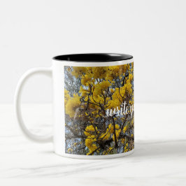 Naturens blomning Två-Tonad mugg