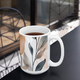 Naturens botaniska djur kaffemugg
