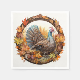 Naturens bounty: Skördebelysning Pappersservett