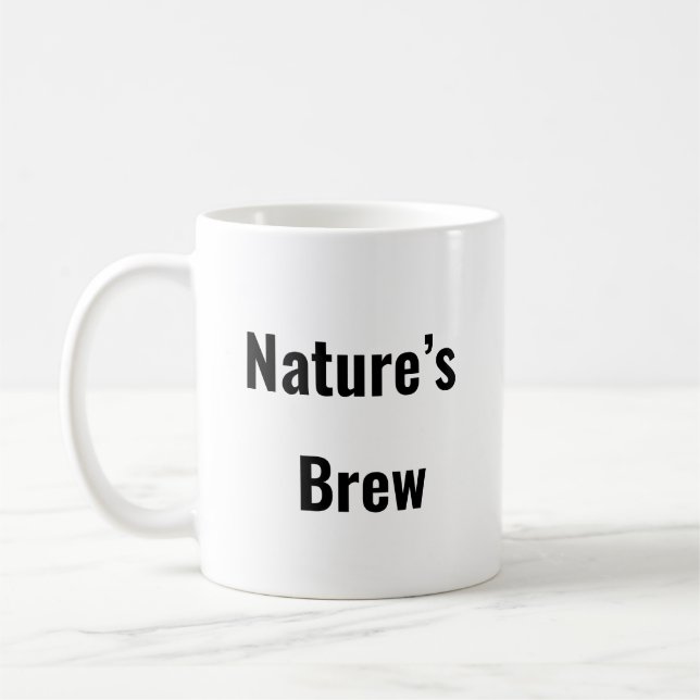 Naturens bryggkaffe mugg (Vänster)