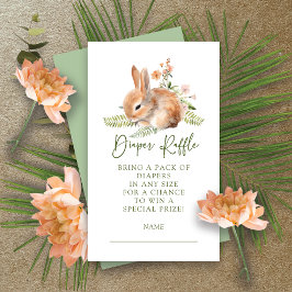 Naturens delight Bunny Diaper Raffle Tilläggskort