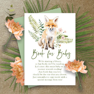 Naturens Delight Fox Bok för Baby Tilläggskort