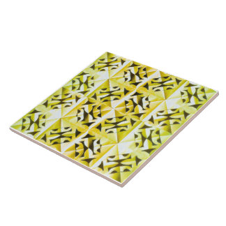 Naturens dolda geometri Abstrakt geometrisk Kakelplatta